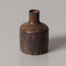Carl Harry Stålhane for Rörstand, Sweden, miniature vase with matte brown glaze J1456