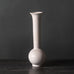 Gunnar Nylund for Rörstrand, Sweden, long necked vase with matte white glaze J1542