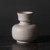 Wilhelm Kåge for Gustavsberg, Sweden, Carrara vase with matte white glaze J1563