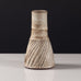 Lucie Rie, UK unique stoneware vase with oatmeal volcanic glaze L3510