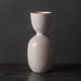 Carl Harry Stålhane for Rörstrand, Sweden, stoneware vase with matte white glaze J1638