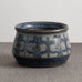 Marianne Starck for Michael Andersen and Sons stoneware pot with gray and blue patterned glaze M5762