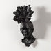 Elisabeth Nickles, US, bronze wall mounted "Nepali Flower Goddess" sculpture EN1001