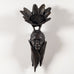 Elisabeth Nickles, US, bronze wall mounted "Nepali Flower Goddess" sculpture EN1002