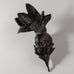 Elisabeth Nickles, US, bronze wall mounted "Nepali Flower Goddess" sculpture EN1004