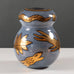 Ulrica Hydman Vallien for Kosta Boda, "Inka" glass vase with gold leaf decoration L3657