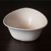 Gunnar Nylund for Rorstrand, Sweden, triangular bowl with matte white glaze J1737