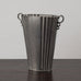 CG Hallberg, Sweden, large pewter handled vase L3678
