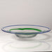 Ulrica Hydman Vallien for Boda, Sweden, wide glass bowl L3719