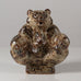 Knud Kyhn for Royal Copenhagen, Denmark, stoneware bear figure L3538