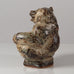 Knud Kyhn for Royal Copenhagen, Denmark, stoneware bear figure L3538
