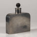 GAB Tenn, Sweden, pewter flask with sailboat relief K2747