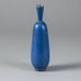 Group of three vases with blue haresfur glaze by Berndt Friberg for Gustavsberg, Sweden