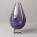 Vicke Lindstrand for Kosta, Sweden Purple glass footed vase N2103