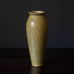Berndt Friberg for Gustavsberg patterned vase with yellow haresfur glaze H1268