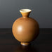 Berndt Friberg for Gustavsberg  vase with brown haresfur glaze H1142