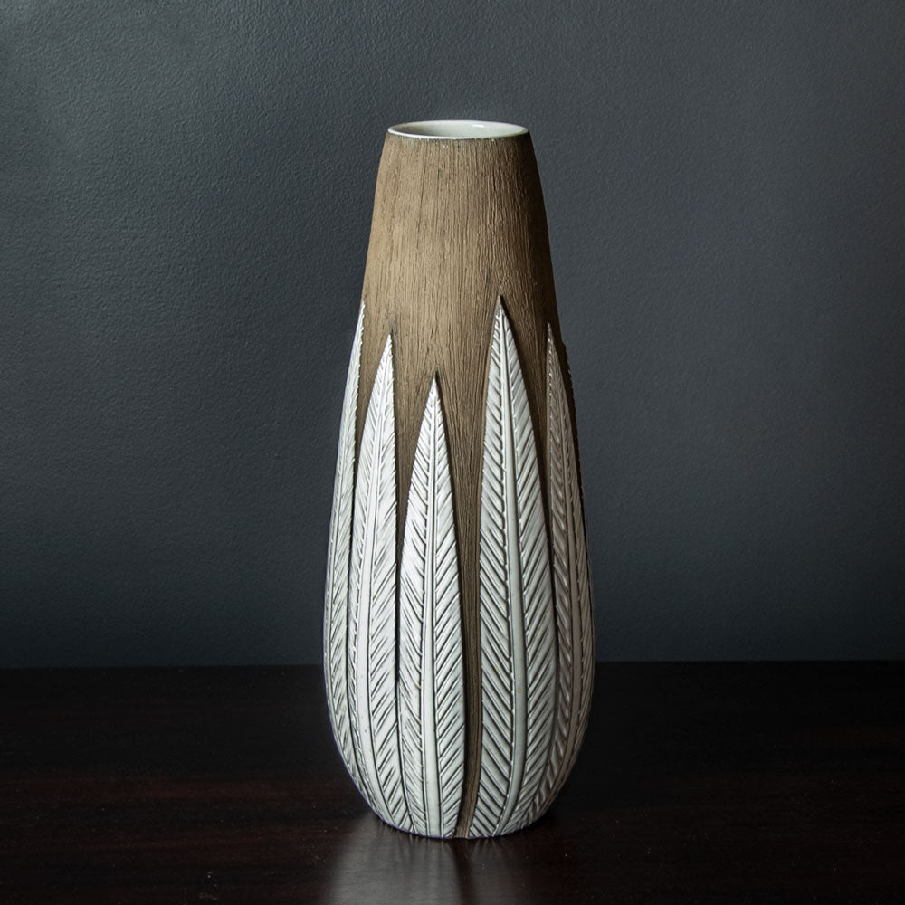 Anna-Lisa Thomson for Uppsala Ekeby, Sweden, large Paprika vase H1289