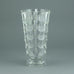 Simon Gate cut glass vase for sale Orrefors