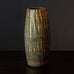 Gunnar Nylund for Rorstrand, vase with striated brown glaze G9493