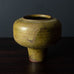 Görge Hohlt, own studio, Germany, stoneware vase with brown glaze H1089