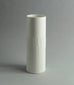 White porcelain cylindrical vase by Tapio Wirkkala for Rosenthal