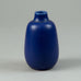 Erich and Ingrid Triller for Tobo, small vase with cobalt blue glaze H1135