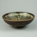 Gerd Bøgelund for Royal Copenhagen, stoneware bowl with pomegranate motif and Sung glaze H1290