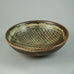 Gerd Bøgelund for Royal Copenhagen, stoneware bowl with pomegranate motif and Sung glaze H1290