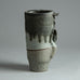 Antje Brüggemann-Breckwoldt, own studio, Germany, unique stoneware vase with gray glaze H1085