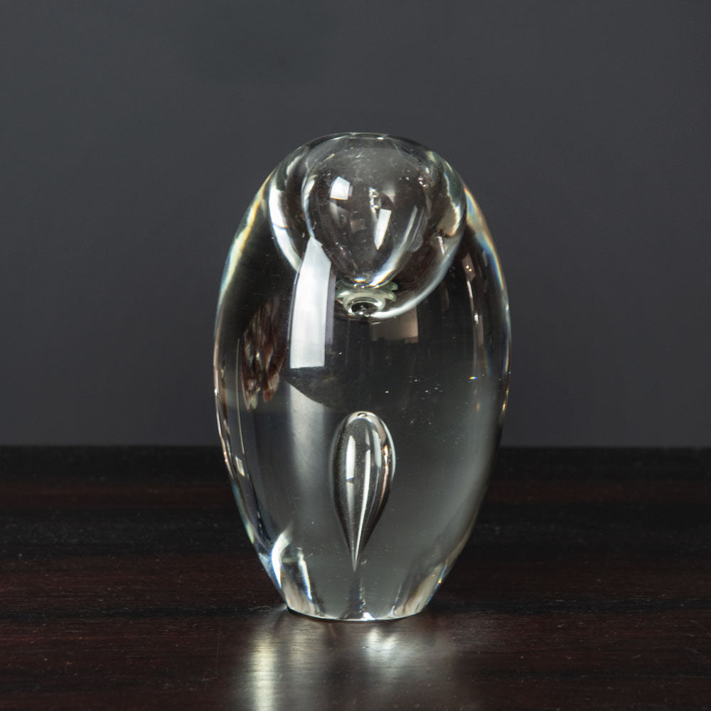 Timo Sarpaneva for Iittala, Finland, glass "Kyynel" vase 