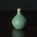 Kai Lindborg for Humlebaek Keramik, Denmark, small vase with blue haresfur glaze 