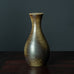 Erich and Ingrid Triller for Tobo, stoneware vase with dark brown glaze G9460