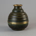 SVM Ribbed vase in light bronze H1427