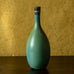 Stig Lindberg for Gustavsberg, unique stoneware vase with blue green matte glaze H1480