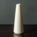 Jan Bontjes van Beek, Germany, conical stoneware vase with matte white glaze