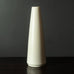 Jan Bontjes van Beek, Germany, conical stoneware vase with matte white glaze H1458