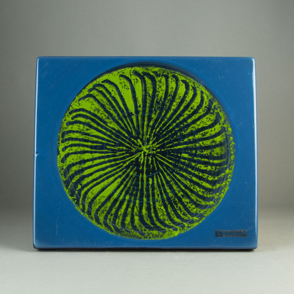 Bengt Berglund for Gustavsberg, unique enamel wall hanging H1555