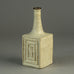 Bruno Gambone, Italy, stoneware vase with oatmeal glaze 