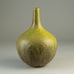 Axel Salto for Royal Copenhagen stoneware bottle vase with solfatara glaze