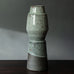 Martin Schlotz, Germany, unique stoneware vase with gray glaze G9110