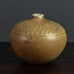 Gerd Bøgelund for Royal Copenhagen, stoneware vase with brown solfatara glaze J1016