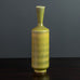 Berndt Friberg for Gustavsberg, unique stoneware vase with patterned yellow ochre glaze H1598
