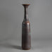 Gunnar Nylund for Rörstrand, tall stoneware vase with brown and blue glaze H1275