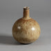 Carl Harry Stålhane for Rörstrand, stoneware vase with brown streaky glaze H1614