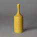 Stig Lindberg for Gustavsberg, unique stoneware vase with yellow matte glaze J1070