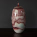 Large stoneware lidded jar by Johan Broekema A2158