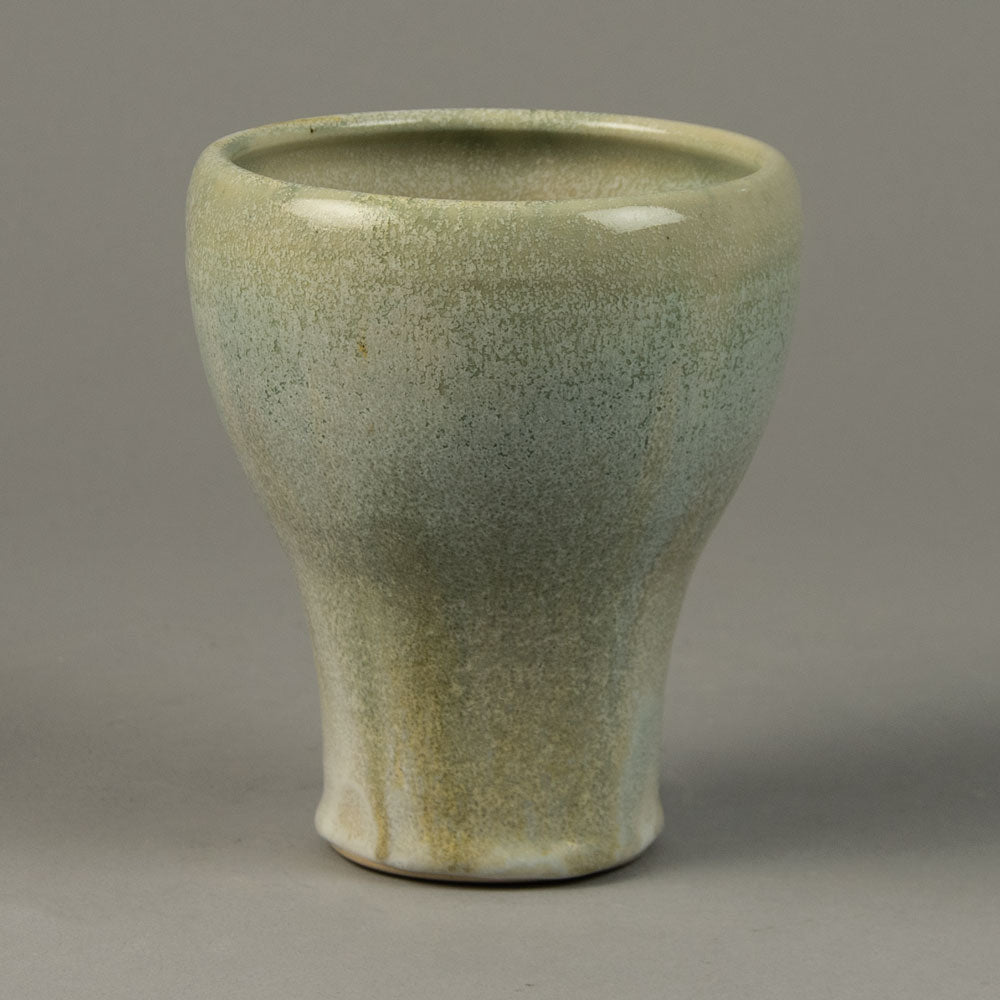 Dorothea Chabert, Germany, unique stoneware vase with off white glaze S1001