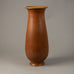 Gunnar Nylund for Rörstrand, Sweden, stoneware vase with reddish brown glaze G9015