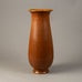Gunnar Nylund for Rörstrand, Sweden, stoneware vase with reddish brown glaze G9015
