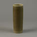 Per Linnemann-Schmidt for Palshus cylindrical vase with olive haresfur glaze N9036